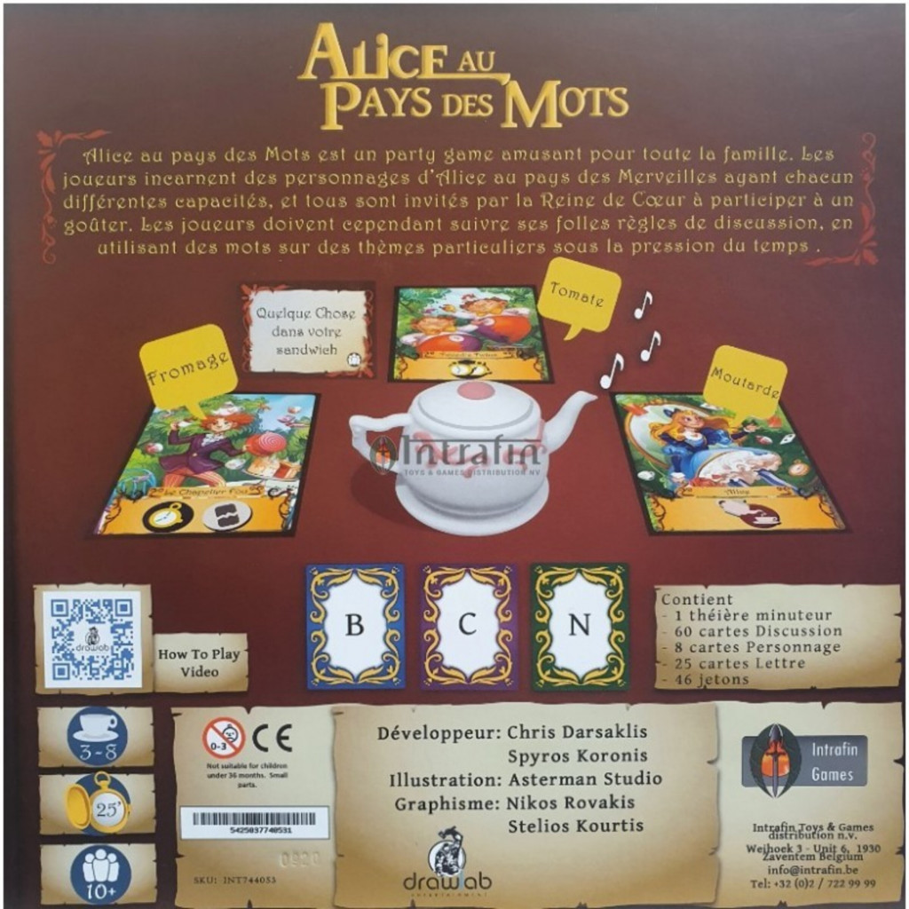 ALICE AU PAYS DES MOTS