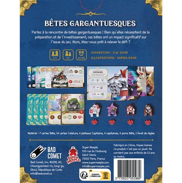WONDROUS CREATURES – Ext. Bêtes Gargantuesques