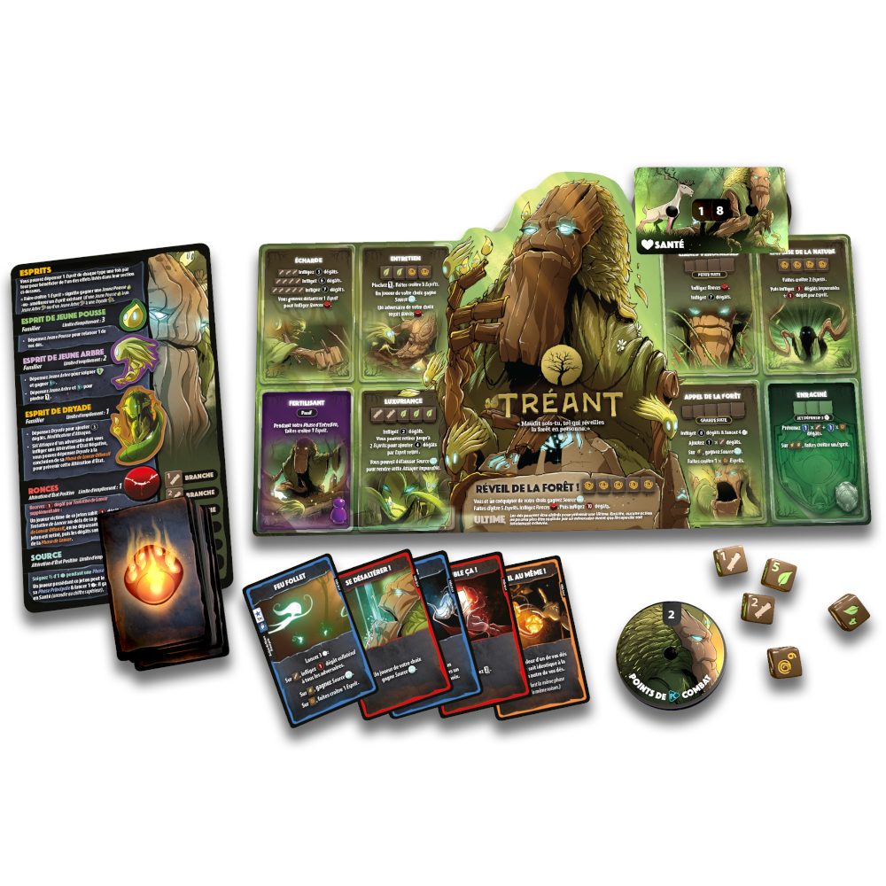 DICE THRONE : TREANT VS NINJA