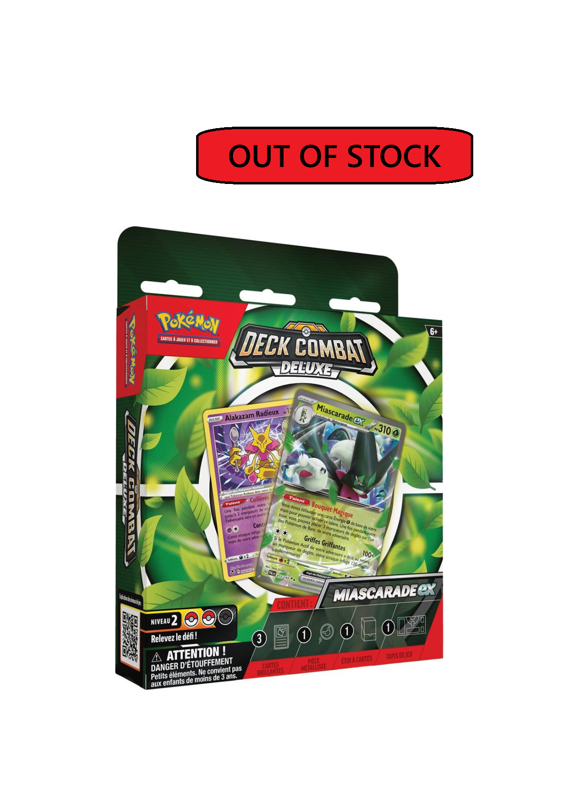 POKEMON : DECK DE COMBAT DELUXE: MIASCARADE EX
