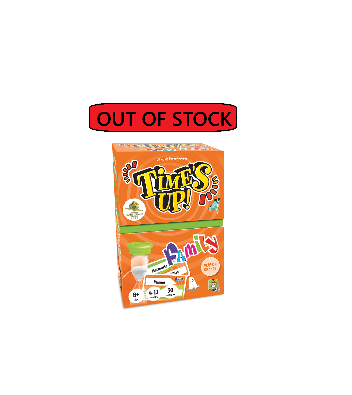 TIME'S UP FAMILY ORANGE