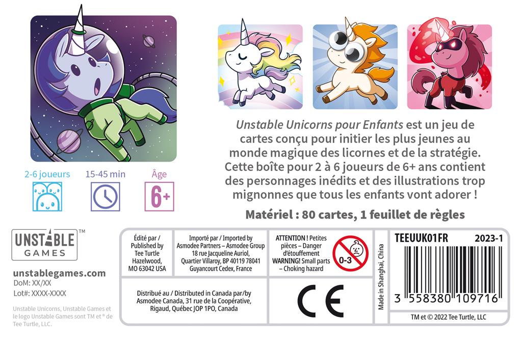 UNSTABLE UNICORN FOR KIDS